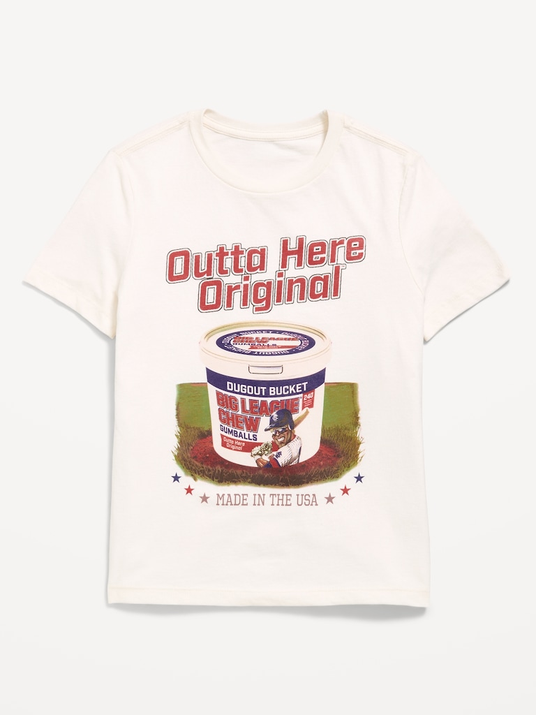 Big League Chew® Gender-Neutral Graphic T-Shirt for Kids