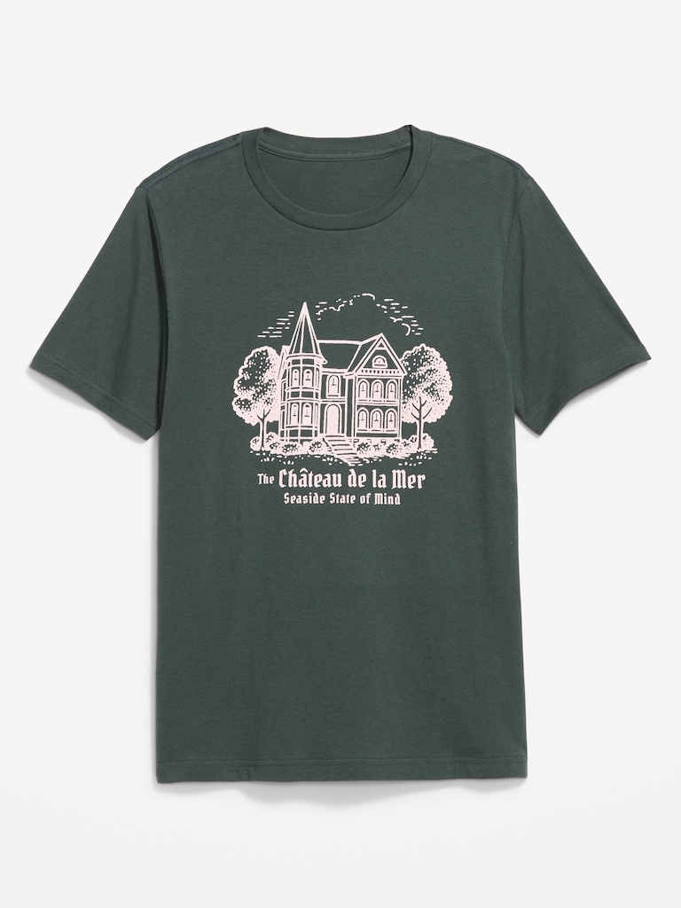 Soft-Washed Crew-Neck Graphic T-Shirt