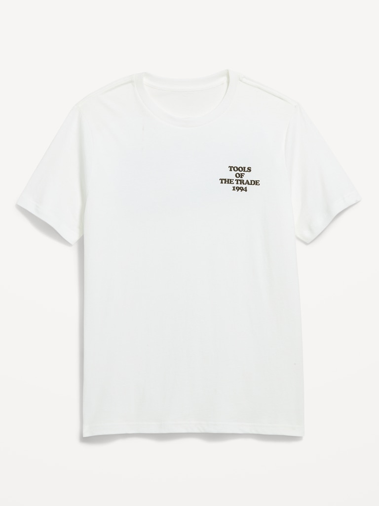 Soft-Washed Crew-Neck Graphic T-Shirt