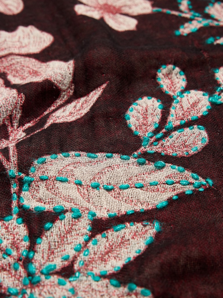 Long Embroidered Scarf by Vismaya