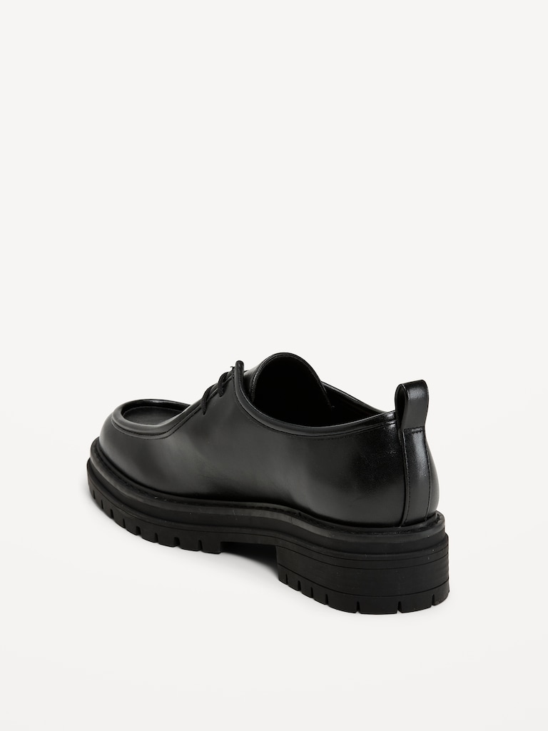 Chunky Derby Boots for Women