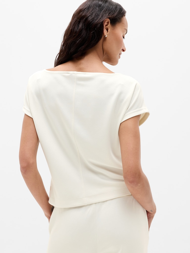 Seasoft Boat Neck Tee