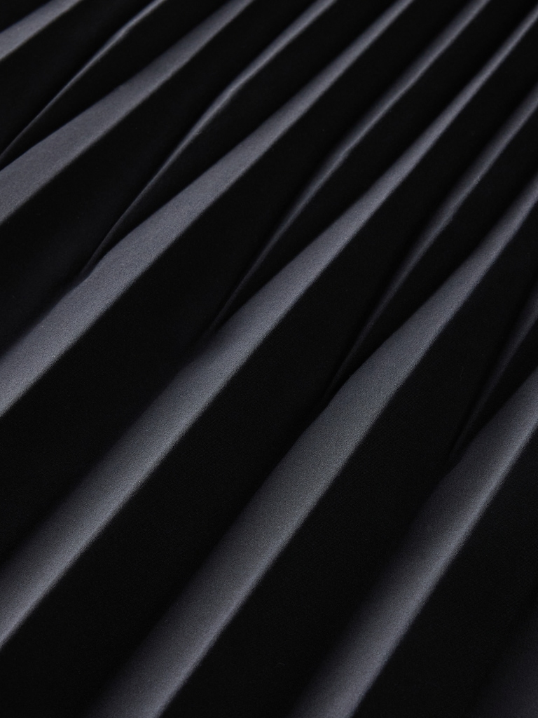 Featherweight Plissé Dress