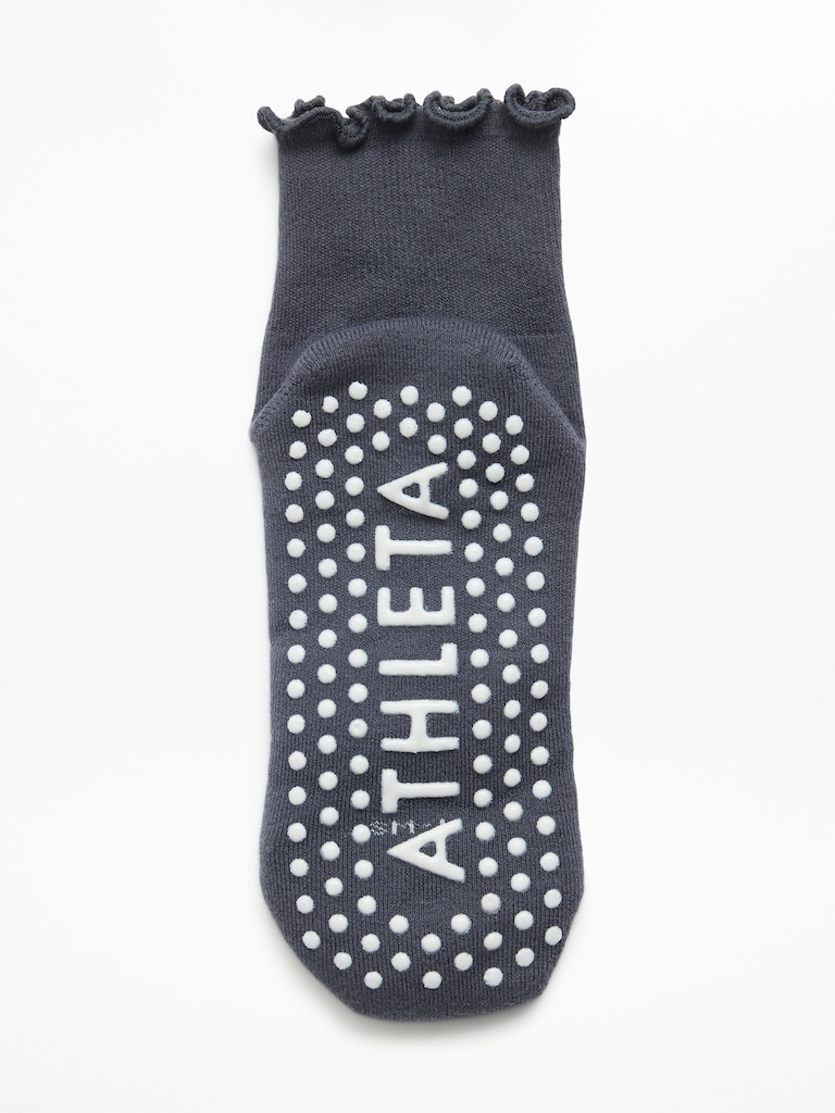 Ruffle Grip Sock
