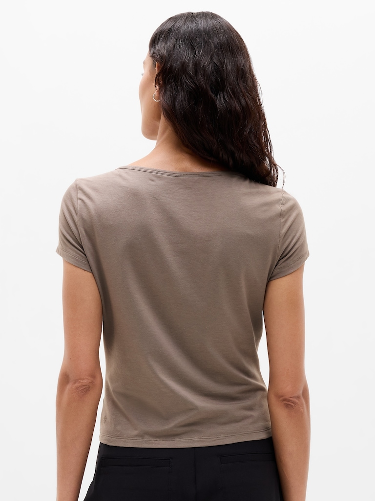 Foundation Cap Sleeve Tee