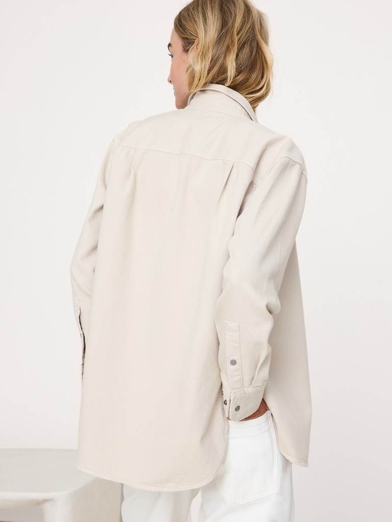 The Oversized Denim Shirt