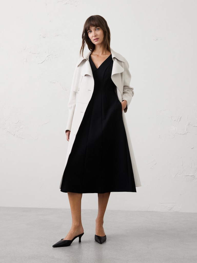 Ponte Midi Dress