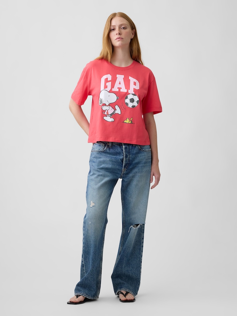 Peanuts Relaxed Logo T-Shirt
