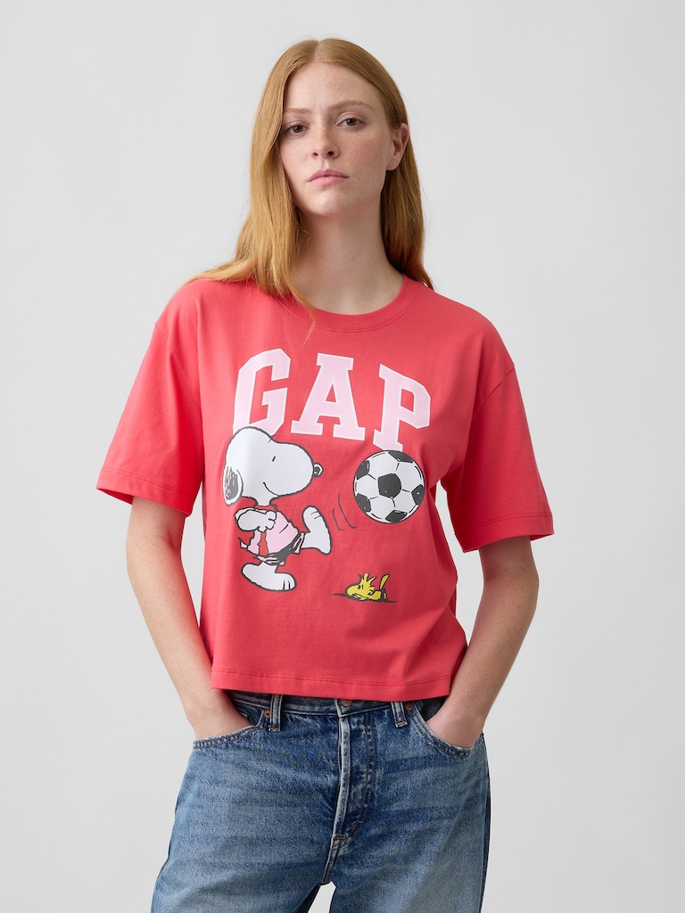 Peanuts Relaxed Logo T-Shirt