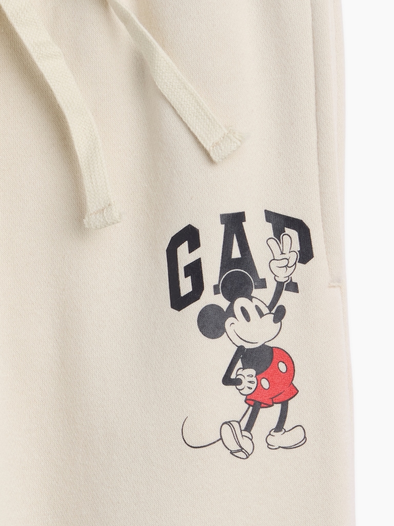GapKids × Disney Mickey Mouse Relaxed Logo Joggers