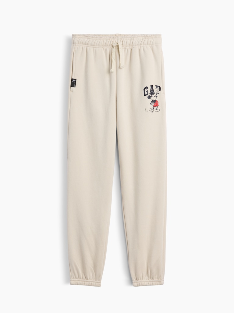 GapKids × Disney Mickey Mouse Relaxed Logo Joggers