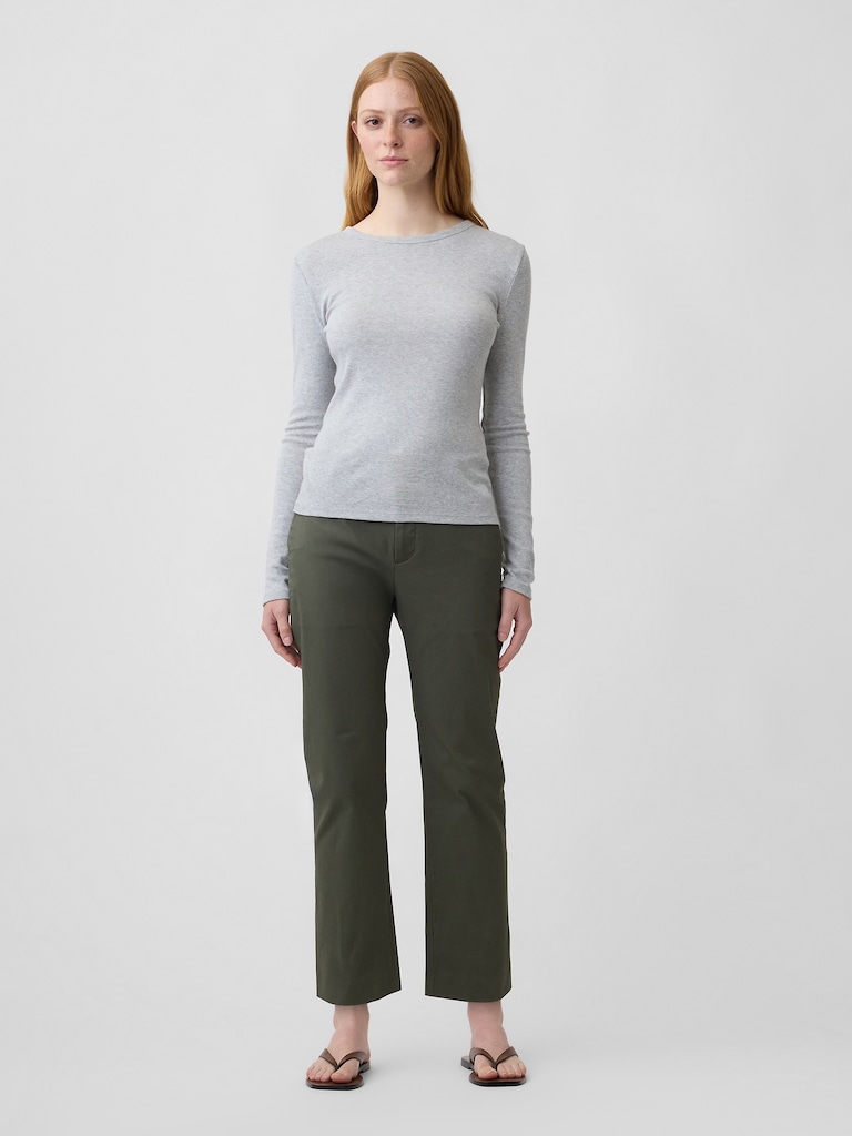 Mid Rise Downtown Khakis