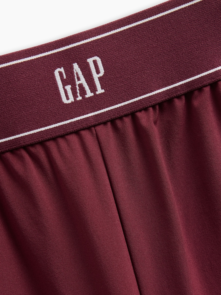 GapFit Pleated Easy Logo Pants