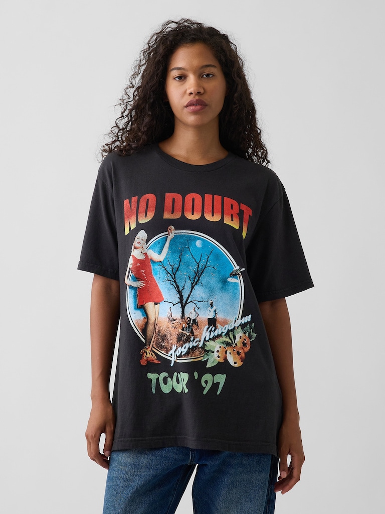 No Doubt Relaxed Graphic T-Shirt