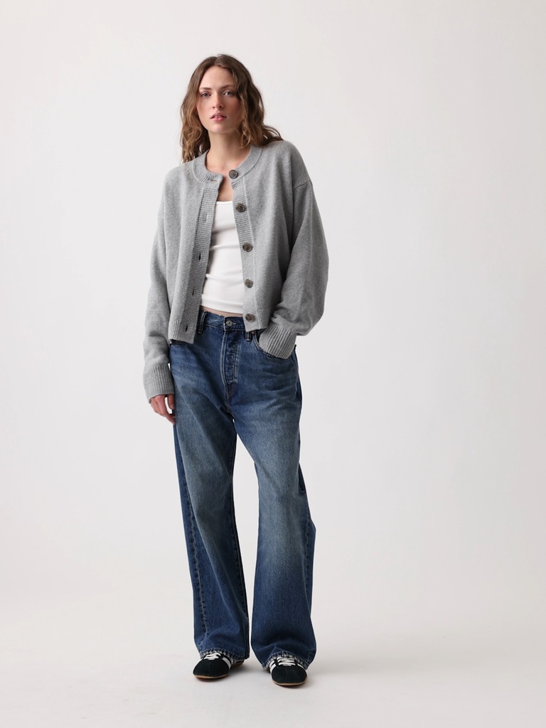 CashSoft Oversized Chunky Cardigan
