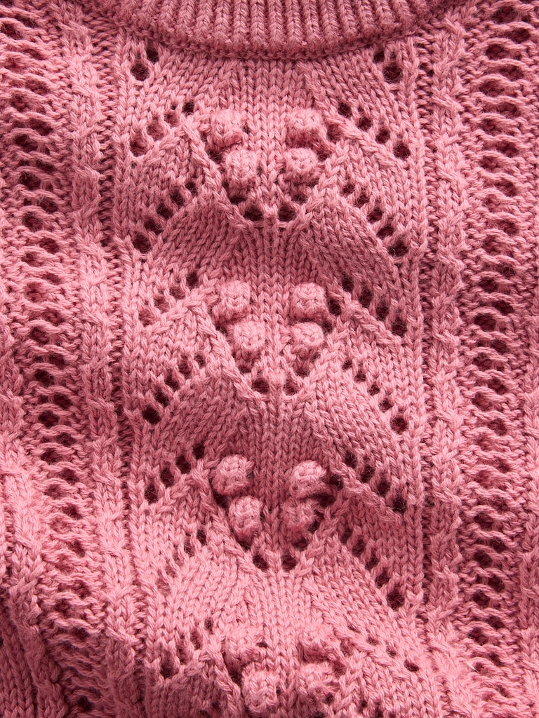 Baby & Toddler Textured Crewneck Sweater
