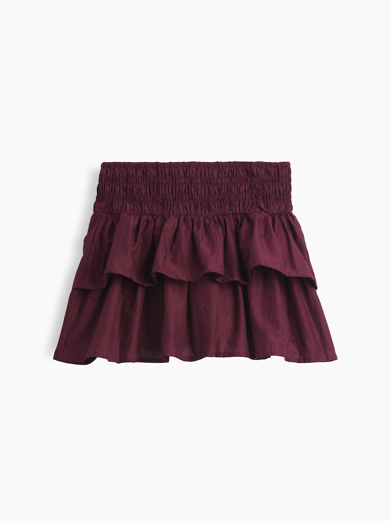 Kids Smocked Mini Skort