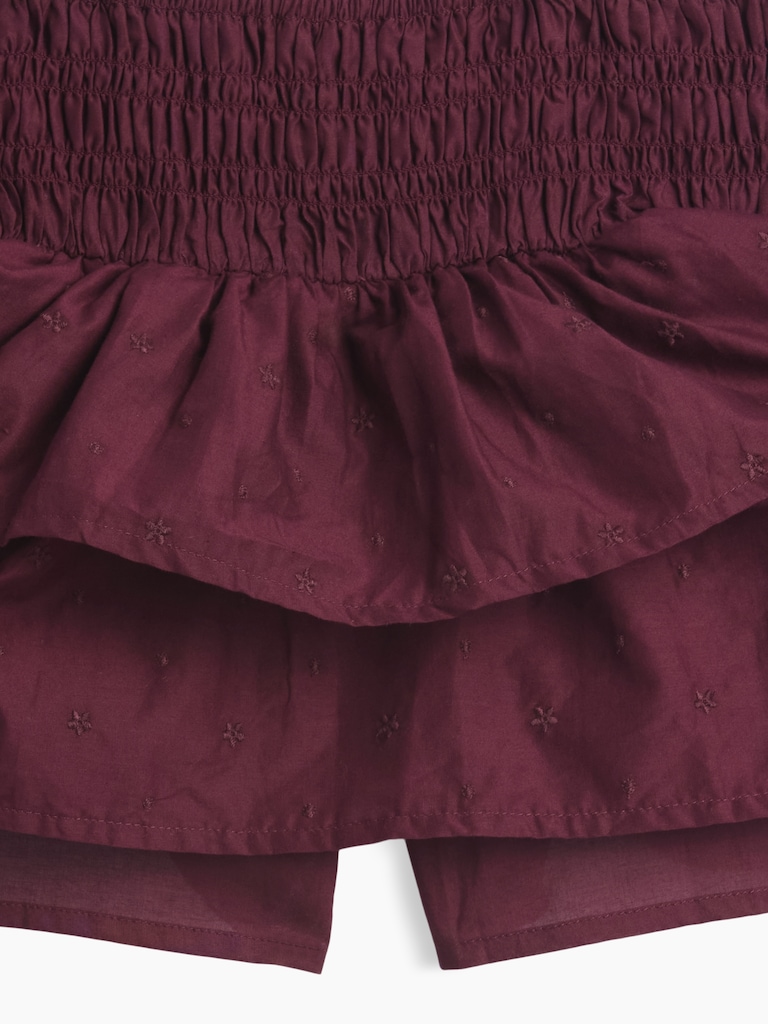 Kids Smocked Mini Skort