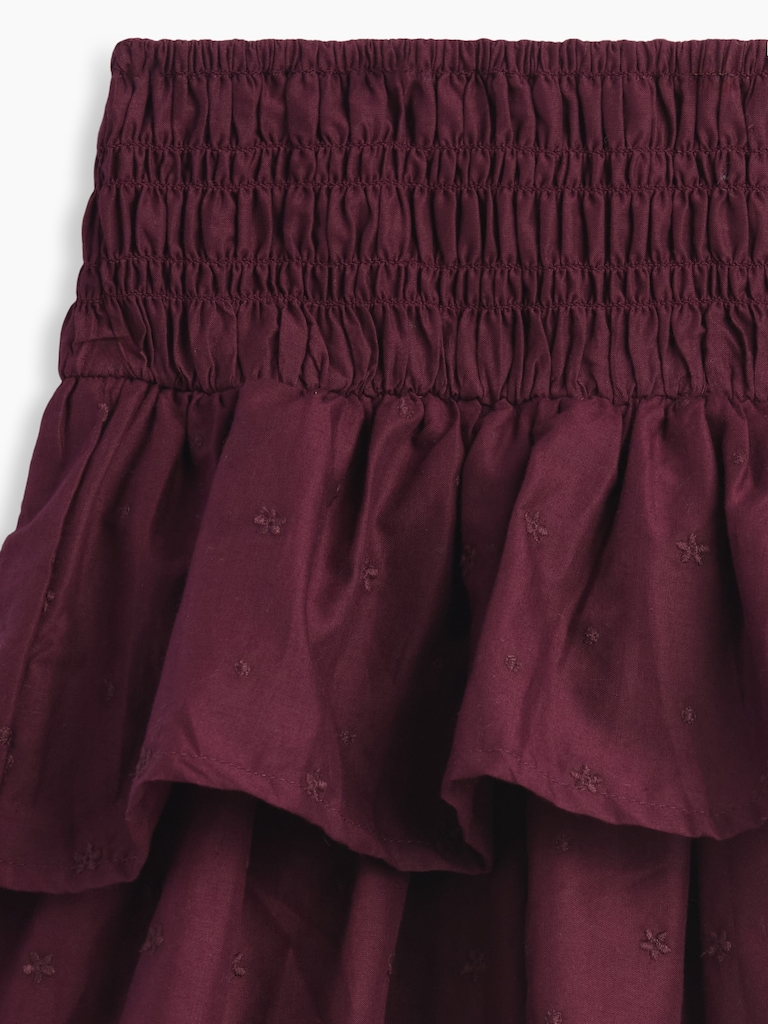 Kids Smocked Mini Skort