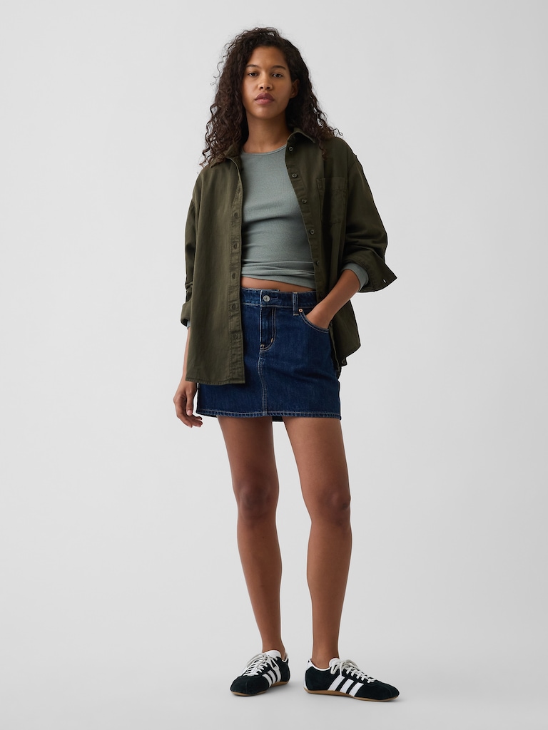 Denim Big Shirt