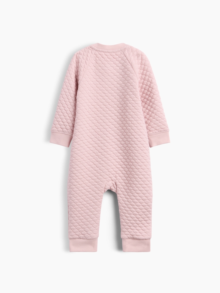 Baby Quilted Raglan One-Piece