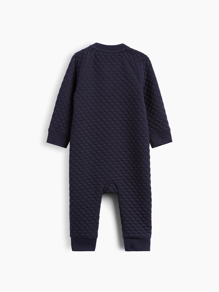 Baby Quilted Raglan One-Piece