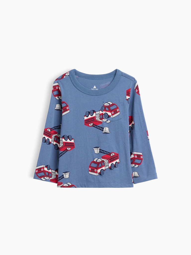 Baby & Toddler Mix & Match Print Pocket T-Shirt