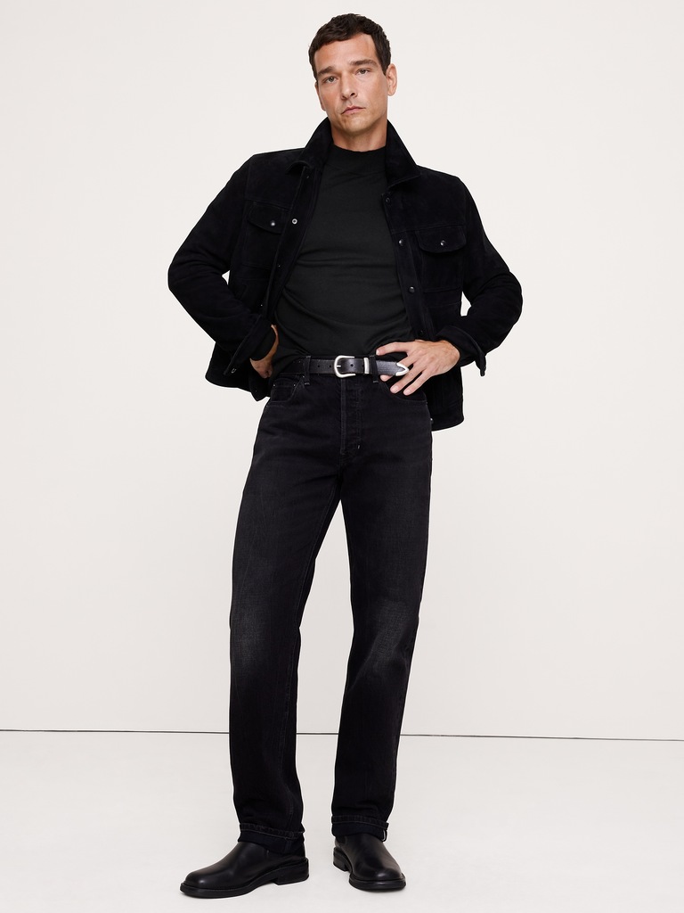 Merino Mock-Neck Sweater