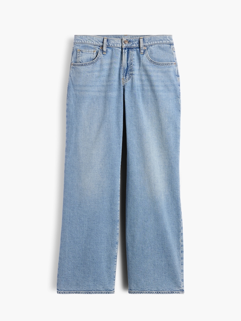Low Rise Baggy Flare Jeans