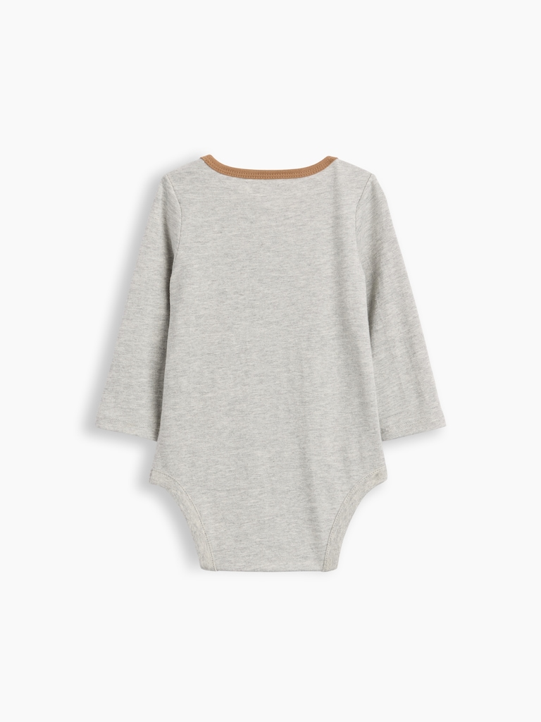 Baby First Favorites Organic Cotton Pocket Bodysuit