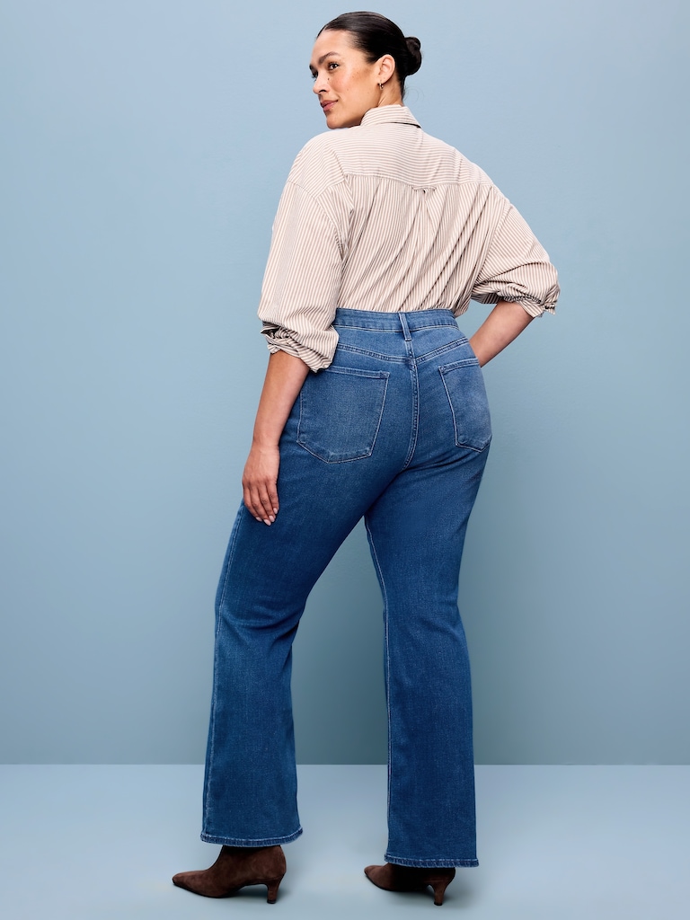 High-Waisted Wow Flare Jeans