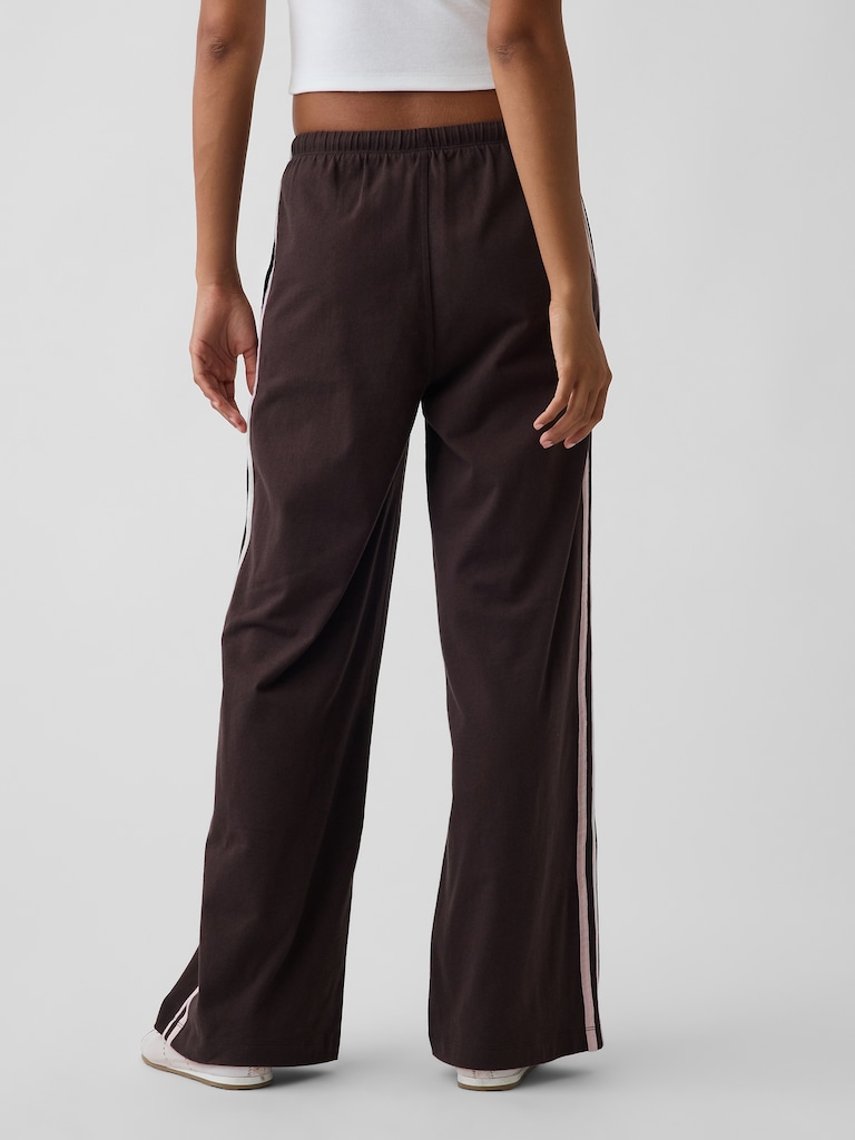 100% Heavyweight Cotton Relaxed Track Pants