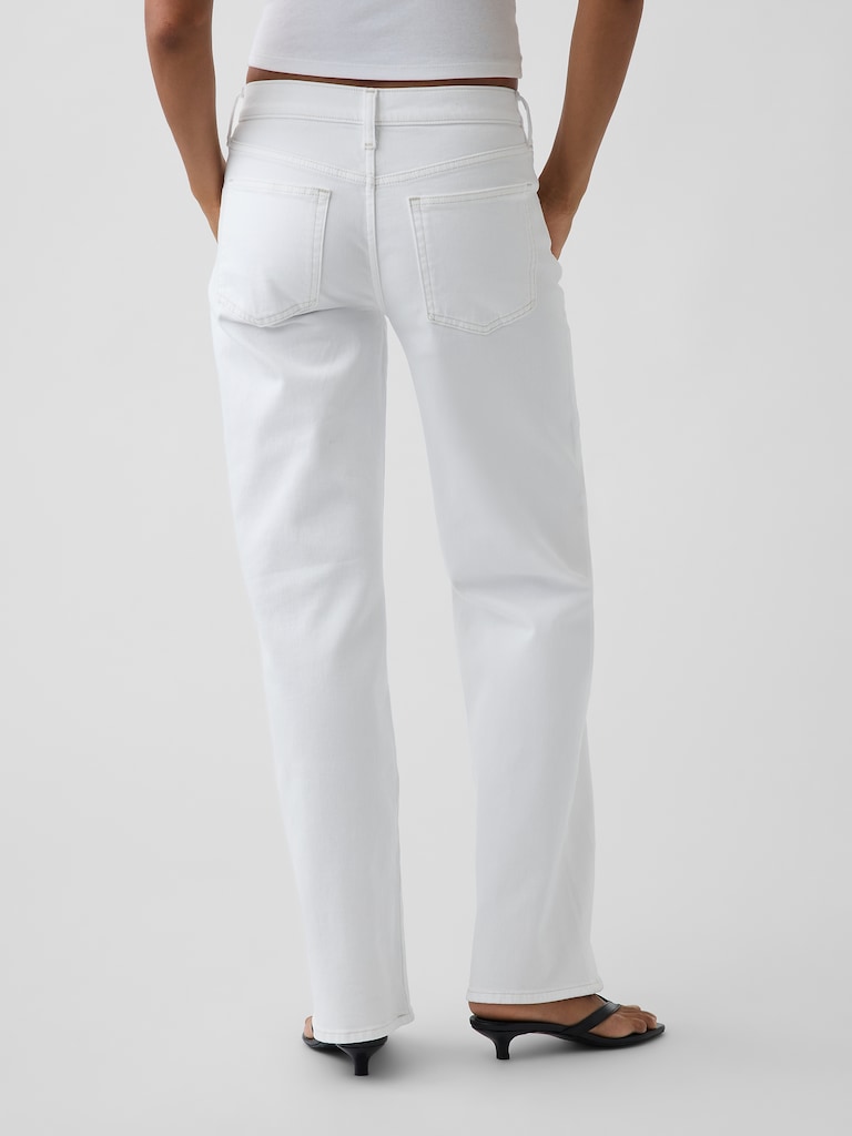 Low Rise Baggy Flare Jeans