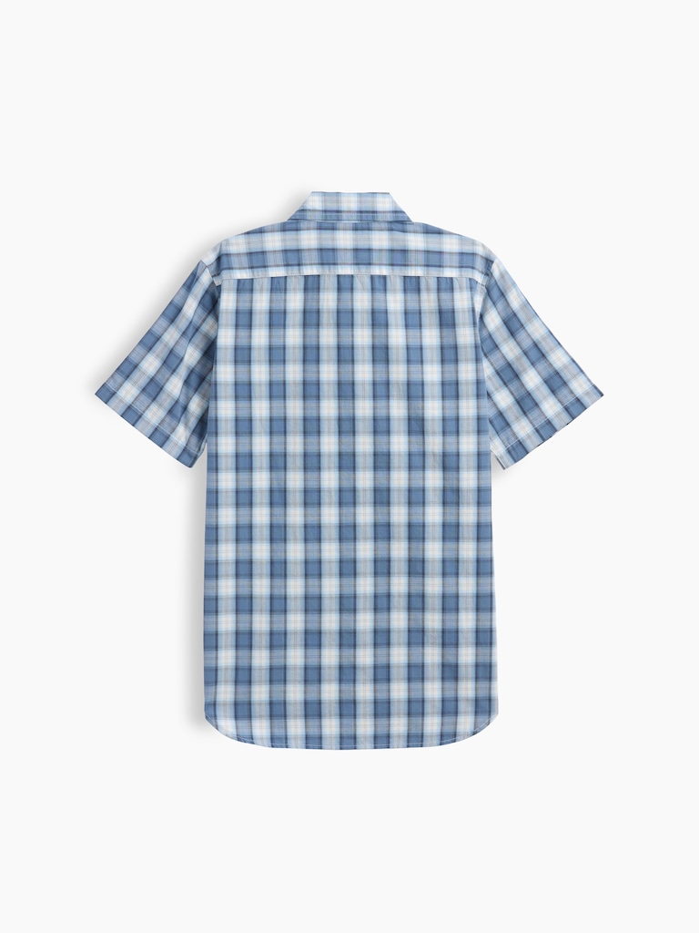 Kids Print Poplin Shirt