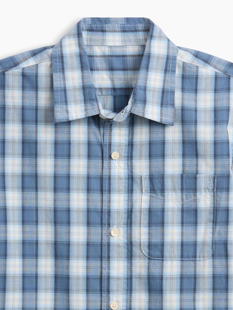 Kids Print Poplin Shirt