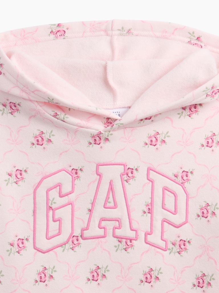 babyGap Relaxed Print Logo Hoodie