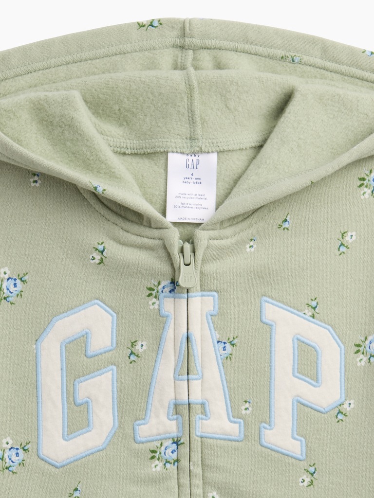 babyGap Relaxed Print Logo Hoodie