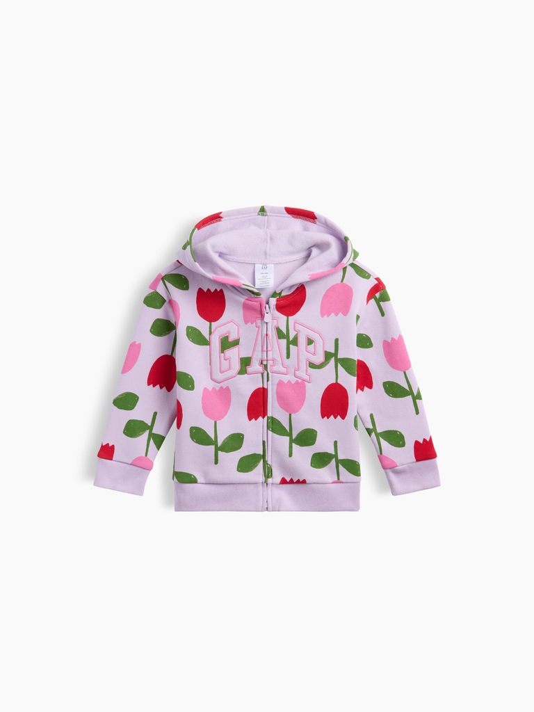 babyGap Relaxed Print Logo Hoodie