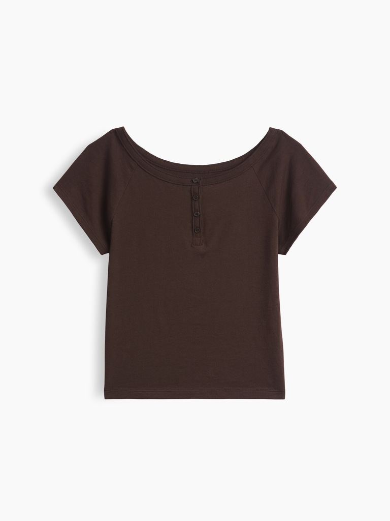 Kids Raglan Henley T-Shirt