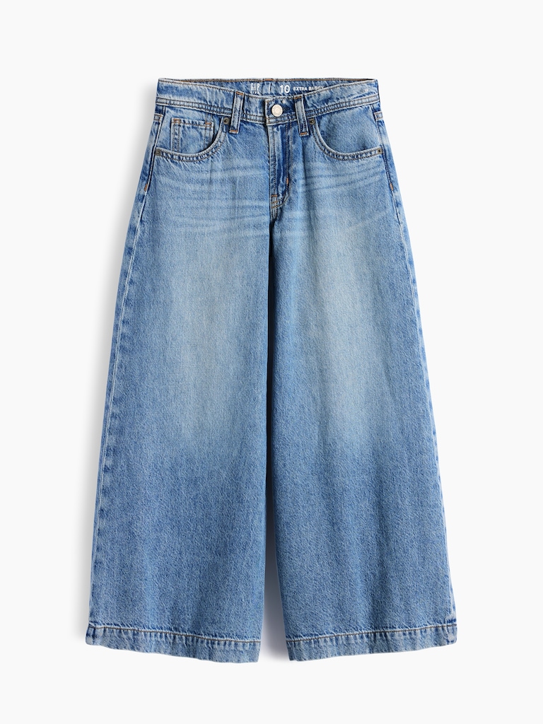 Kids Low Rise Extra Baggy Jeans