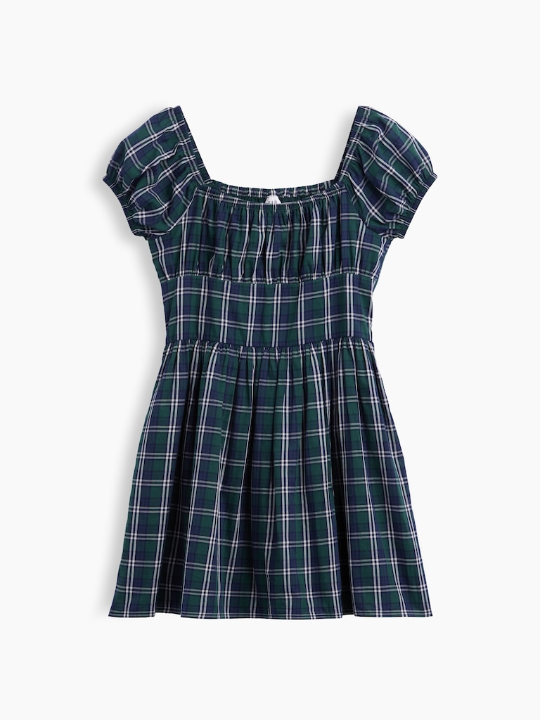 Kids Puff-Sleeve Dress