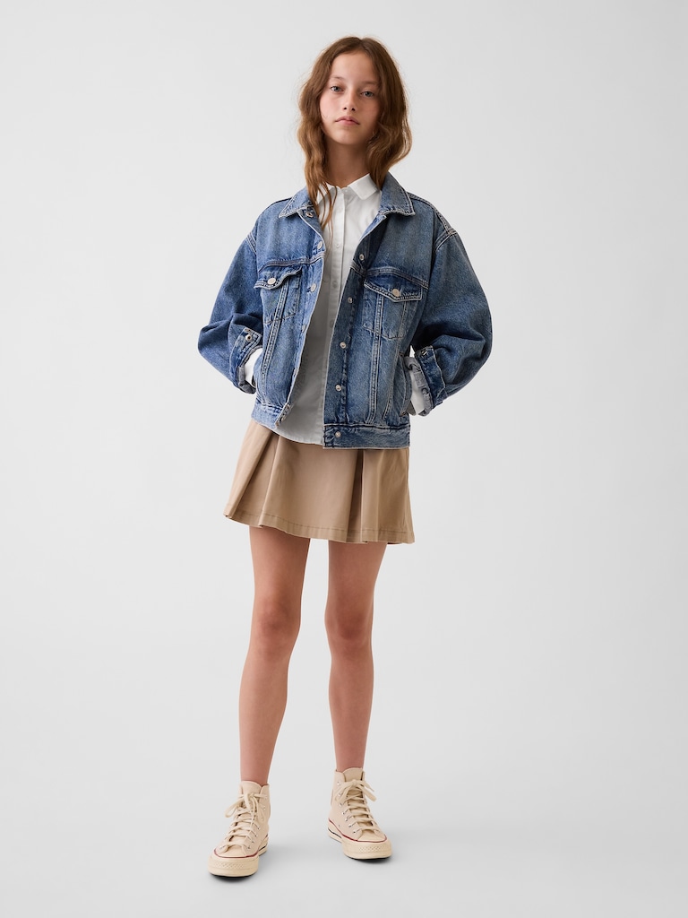 Kids Uniform Poplin Shirt