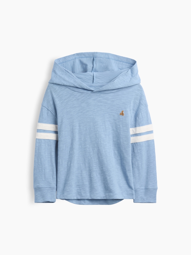 Baby & Toddler Organic Cotton Hooded T-Shirt