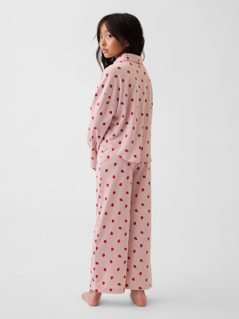 Kids Recycled Print PJ Set