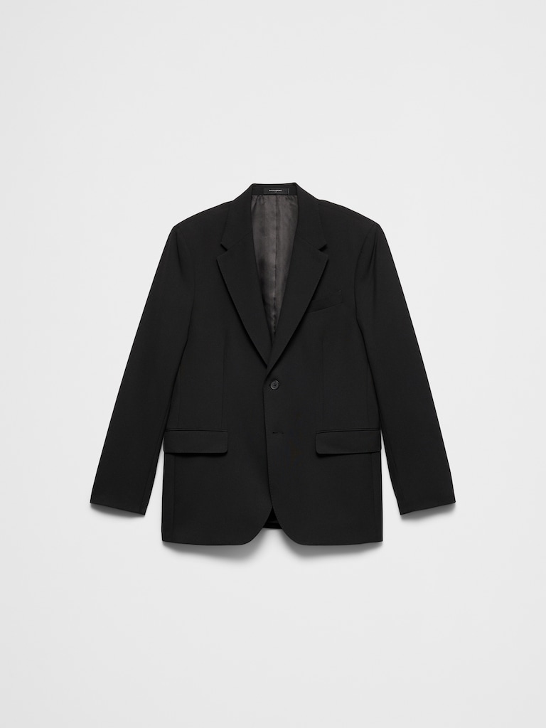Plainweave Suit Jacket