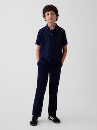 Kids Uniform Stretch Loose Khakis