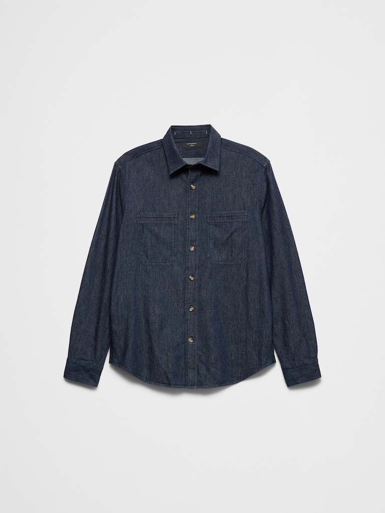 Standard-Fit Denim Heritage Shirt