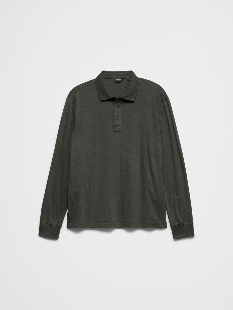 Standard-Fit Luxe Touch Polo