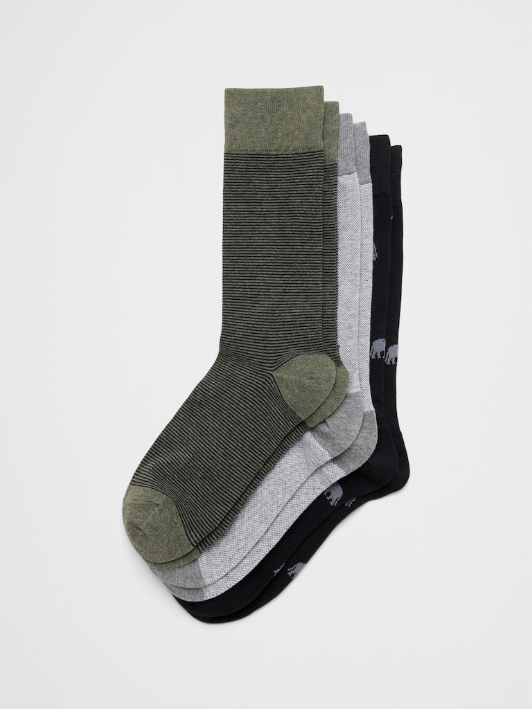 Trouser Socks (3 Pack)