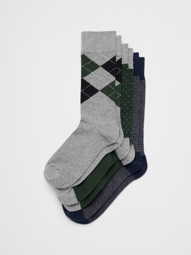 Trouser Socks (3 Pack)